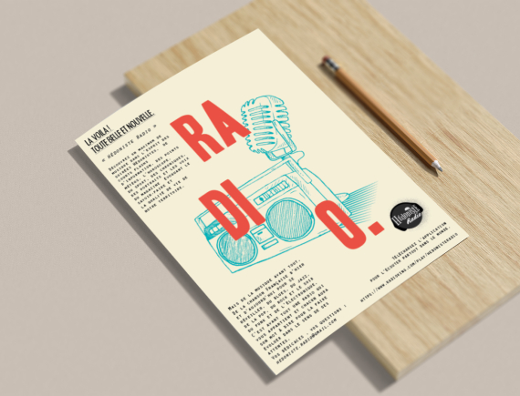 creation flyer radio pub