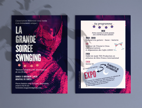 flyer evenementiel pub creation